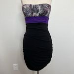 Body Central VTG 2000s S Small Dress Strapless Bodycon Empire Y2K Fairy Grunge Baddie USA Photo 1
