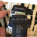 Tahari Tropical Print Linen Cropped Culottes Photo 2