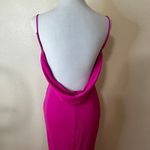 Katie May Damn Gina Low Back Gown dress in electric pink Photo 4