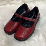 Josef Seibel woman’s red maryjane flats Size 38 Photo 1