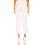 MOTHER The Mid Rise 28 Dazzler Crop in Whipping The Cream Pink Racer Red Photo 3