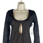 Privacy Please  Opal Mini Dress Keyhole Bodycon Black Size S Photo 3