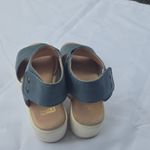 Johnston & Murphy   Blue Wedge Sandals Photo 3