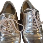 ALDO Platform Lace Up Cork Trim Sneaker Boots Metallic Rose Gold Women 6.5 Photo 6