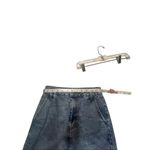 Love, Fire Sz 1 Denim Blue Cargo Maxi Pocket Boho Skirt Photo 4