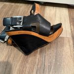 Michael Kors  Josephine Wedge Heels Leather Shoes Photo 5