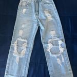 Princess Polly Erissa Knee Rip Jeans Photo 4