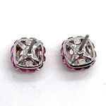 Swavorski Swarovski Pink Crystal Stud Photo 2