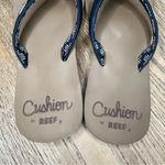 REEF  Cushion Comfort Flip Flop Sandals Brown Tan Beach Summer Women’s Size 8 Photo 2