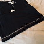 Derek Lam NWT  10 Crosby x Revolve Fringe Cold Shoulder Tee Photo 8