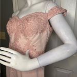 May Queen Off Shoulder Long Prom Gown Maxi Dress Size 10. Photo 10