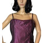 NWT Vintage Scott McClintock Bridesmaid Maxi dress glittering burgundy size 12 Photo 3