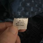 Ann Mashburn  Andra Smocked Long Sleeve Maxi Dress XS Women’s Blue Navy Patchwork Photo 4