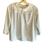 Vintage‎ Gossard Artemis Nylon Pajama Top Blue Photo 0