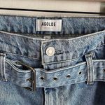 Jeans Agolde Reworked 90s Paperbag Jeans Ultra High Rise Straight Leg Photo 4