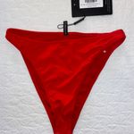 Pretty Little Thing Red High Waist Bikini Photo 0