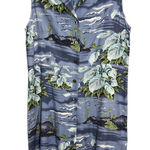 Tommy Bahama  Sleeveless Button Down Knee Length Dress Tropical Print Silk Sz 10 Photo 0