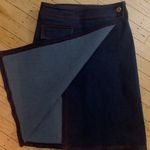 Hot Kiss Stretch Denim Wrap Skirt Photo 2