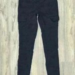 prAna  Low Rise Skinny Cargo Ankle Pants Subtle Gray Argyle Print Casual Size 4 Photo 0