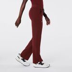 FIGS Kade Cargo Scrub Pants in Burgundy, Size Large Photo 3