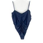 J.Crew NWT Ruched Sweetheart One-Piece Swimsuit Navy Blue Plus Size 24 NEW Photo 4
