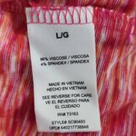 Spense Pink Sleeveless Maxi Dress Size Large Pink and Orange Space Dye Dress Photo 8