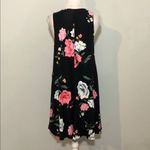 Old Navy NWOT  Black Floral Tank Dress Medium New Photo 3