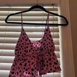 Blue Blush Boutique Tie Crop Top Photo 1