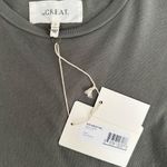 The Great NWT The Little Tee Crew Neck Short Sleeve T-Shirt in Green Size 0 / XS Photo 5