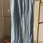 Pilcro and the Letterpress Anthropologie Light Wash Wide Leg Jean Pants Photo 0