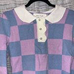 Quanta Du SOLEIL Cornflower Blue+Lavender Checked Mini - Size 38FR / 6US Photo 1