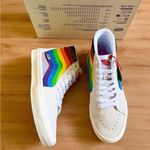 Vans Rainbow High-Top Sneakers Pride' VN0A5FCCWTM Women 10.5 US Mens 9.0 US Photo 5