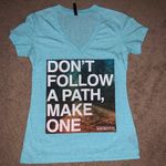 Hybrid Apparel NWOT Don’t Follow a Path... V Neck Photo 0