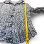 New Look Vtg 90s  Sweater Cardigan Chunky Earthy Cottage Retro Open Front Sze 12 Photo 7