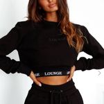 Lounge  Apparel Cropped Crewneck Photo 0