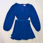 Pink Lily NWOT  Boutique Cut Out Long Sleeve Mini Dress size XS Photo 2