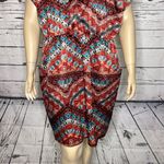 Fashion to figure FTF Size 3 Aztec Print Surplice V-Neckline Dress w/ Pockets Photo 3