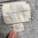 Victoria's Secret Victoria’s Secret Grey Purple Floral Print Waffle Knit Pajamas Top Size Small Photo 2