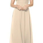 Bill Levkoff Harmoni Chiffon High Neck A-Line Princess Dress-‎  Photo 0