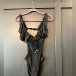 Sam Edelman  Ruffled One Piece monokini Swimsuit, Black small Photo 8