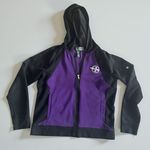 Ralph Lauren Active LRL Purple Black Hoodie Sweatshirt Size M Photo 0