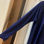 Forever 21  Blue/Black Open Front Long Sleeve Cardigan S Photo 2