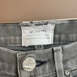 McGuire Denim McGuire‎ High Rise Skinny Jean with Ankle Zippers in Grey Size 24 Photo 1