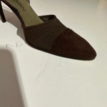 Yves Saint Laurent Brown Slingback Pumps Sz 9M Photo 4