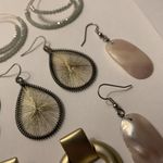 Lot Of 5 Costume Earrings Pierced Dangle Photo 4