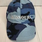 Blue Camo MISSOURI Embroidered Baseball Hat Photo 0