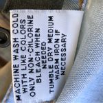 CMC by color me cotton Chambray Denim Jean Top Shirt Short SZ L Blue Size L Photo 6