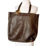 NWT Harbour 2nd Elbe Chocolate brown Leather Tote Bag Purse Photo 0