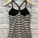Lululemon  size 4 Power Y Tank Apex Stripe Built in Bra Photo 4
