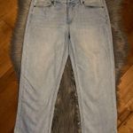 Zumiez Empyre 💥SALE💥 CASSIA LIGHT BLUE CROP STRAIGHT JEANS Size 5 Photo 2